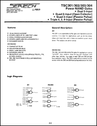 TC301AL/CL datasheet: High Noise Immunity Logic TC301AL/CL
