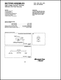 UDA10 datasheet: High Voltage Rectifier UDA10