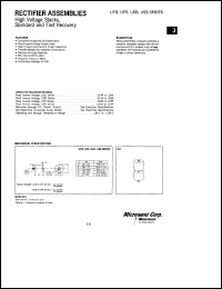 UFB5 datasheet: High Voltage Rectifier UFB5