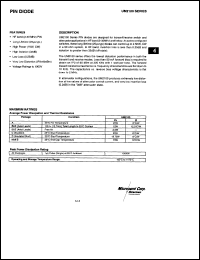 UM2101 datasheet: PIN Diode UM2101