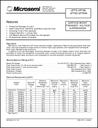 UPTB28 datasheet: Transient Voltage Suppressor UPTB28