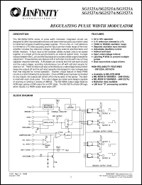 1525AJ datasheet: Voltage Mode PWMs 1525AJ