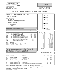 1N5768 datasheet: Diode Array 1N5768