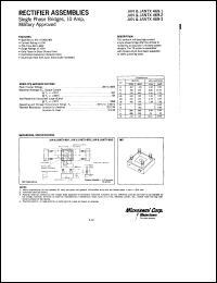 469-2 datasheet: Single Phase Bridge 469-2