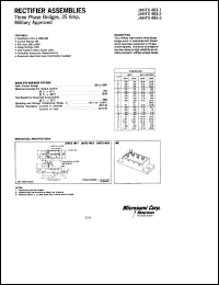 483-3 datasheet: 3 Phase Bridge 483-3