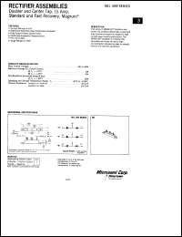 681-2D,2N,2P datasheet: Center Tap 681-2D,2N,2P