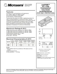 DMA12 datasheet: Transient Voltage Suppressor DMA12