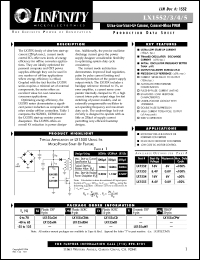 LX1552CM datasheet: Current Mode PWMs LX1552CM