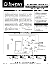 LX1664CN datasheet: PWM Controllers LX1664CN