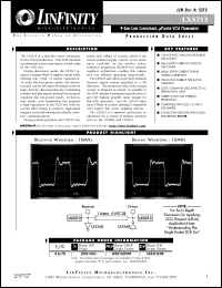 LX5213CN datasheet: SCSI - Single Ended LX5213CN