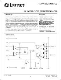 SG3731J datasheet: PWM Controllers SG3731J