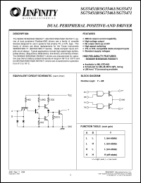 SG55451BL/883B datasheet: Driver - Dual Peripheral Positive AND SG55451BL/883B