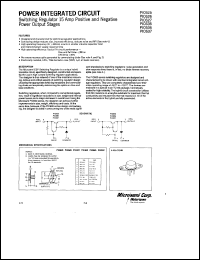 PIC625 datasheet: Power Integrated Circuit PIC625