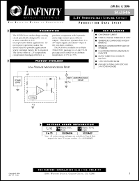 SG3546LP datasheet: Undervoltage Sensing Circuit SG3546LP