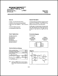 TC355AL/CL datasheet: High Noise Immunity Logic TC355AL/CL