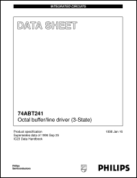 74ABT241DB datasheet: Octal buffer/line driver (3-State) 74ABT241DB