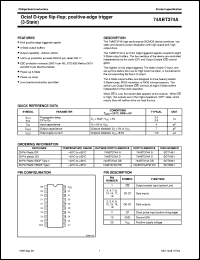 74ABT374AN datasheet: Octal D-type flip-flop; positive-edge trigger (3-State) 74ABT374AN