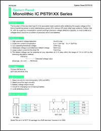 PST9130 datasheet: System reset PST9130