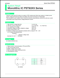 PST9321U datasheet: System reset PST9321U