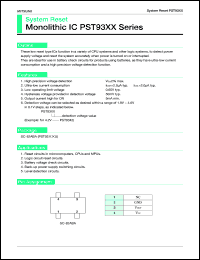 PST9333U datasheet: System reset PST9333U