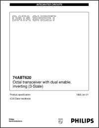 74ABT620N datasheet: Octal transceiver with dual enable, inverting (3-State) 74ABT620N