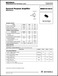 MMBT3416LT3 datasheet: General purpose transistor MMBT3416LT3