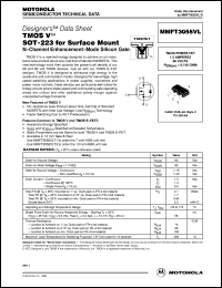 MMFT3055VL datasheet: SOT-223 for surface mount MMFT3055VL
