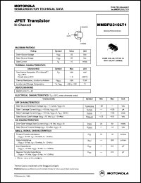 MMBFU310LT1 datasheet: JFET transistor MMBFU310LT1