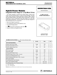 MHPM7B8A120A datasheet: Hybrid power module MHPM7B8A120A