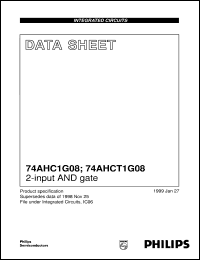74AHC1G08GW datasheet: 2-input AND gate 74AHC1G08GW