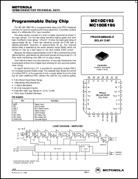 MC100E195FN datasheet: Programmable delay chip MC100E195FN