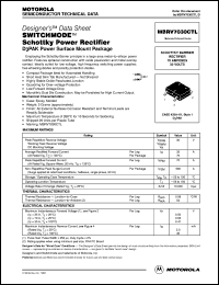 MBRV7030CTL datasheet: Switchmode schottky power rectifier MBRV7030CTL