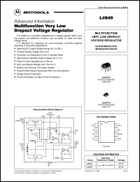 L4949N datasheet: Multifunction very low dropout voltage regulator L4949N