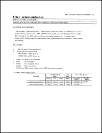 MSC23109D-70BS3 datasheet: 1,048,576 word by 9-bit dynamic RAM module MSC23109D-70BS3