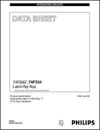 N74F533D datasheet: Latch/flip-flop N74F533D