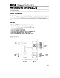MSM82C88-2JS datasheet: BUS controller MSM82C88-2JS