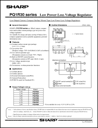 PQ1R27 datasheet: Low power-loss voltage regulator PQ1R27