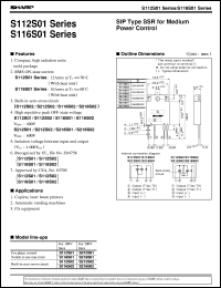 S112S02 datasheet: SIR type SSR for medium power control S112S02