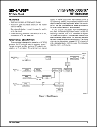 VT5F9MN0006 datasheet: RF regulator VT5F9MN0006