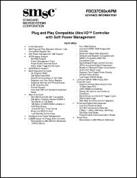 FDC37C935ARM datasheet: Plug and play compatible ultra I/O controller FDC37C935ARM