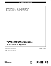 I74F823D datasheet: Bus interface registers I74F823D