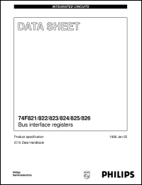 N74F822D datasheet: Bus interface registers N74F822D