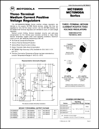 MC78M24CDT datasheet: Three-terminal medium current positive voltage regulator MC78M24CDT