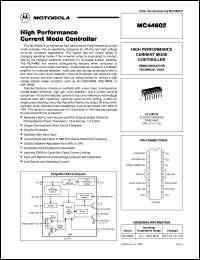 MC44602 datasheet: High performance current mode controller MC44602