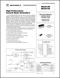 MC34129D datasheet: High performance current mode controller MC34129D