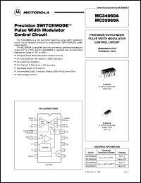 MC34060AD datasheet: Precision switchmode pulse width modulator control circuit MC34060AD