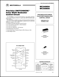 MC34060AP datasheet: Precision switchmode pulse width modulator control circuit MC34060AP