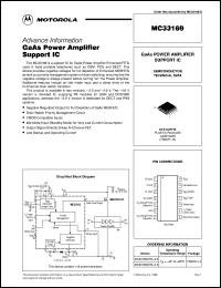 MC33169DTB-2.5 datasheet: GaAs power amplifier support IC MC33169DTB-2.5