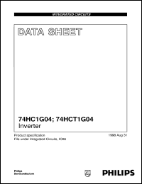 74HC1G04GW datasheet: Inverter 74HC1G04GW