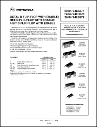 SN74LS379D datasheet: D flip-flop with enable SN74LS379D